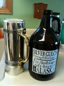 Buddies - A 665ml Shiny Brass & A Growler of Epicenter Ale Buddies - A 665ml Shiny Brass & A Growler of Epicenter Ale
