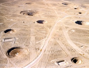 I realize the Commonwealth Wasteland doesn't look like this - Photo courtesy of National Nuclear Security Administration / Nevada Field Office