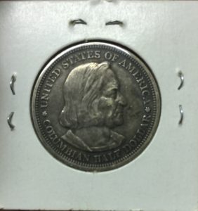 The Columbian Expo Half-Dollar Reverse