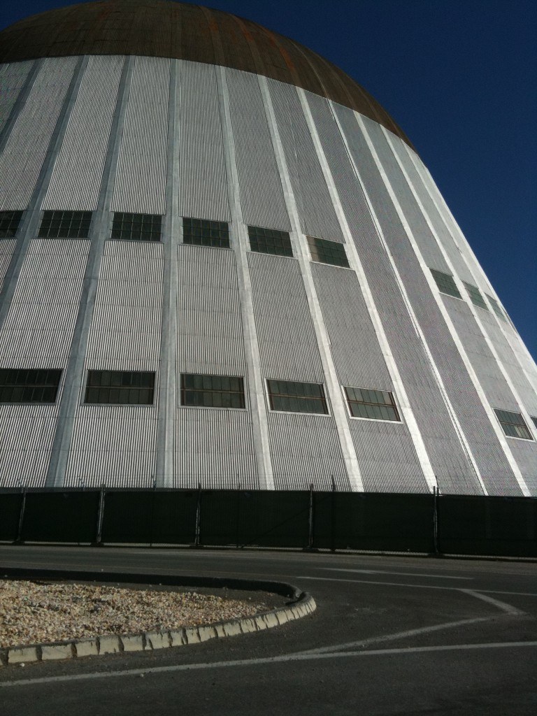 Hangar One South Doors Hangar One - South Door