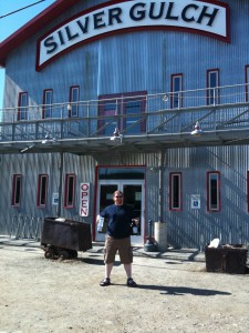 Herr Direktor Funranium, Growler & Stein In Hand at Silver Gulch Brewery