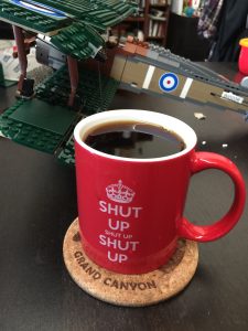 I have JUST the coffee mug for such occasions.